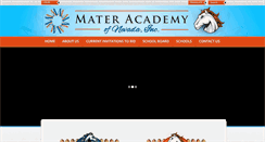 Desktop Screenshot of materacademynv.org